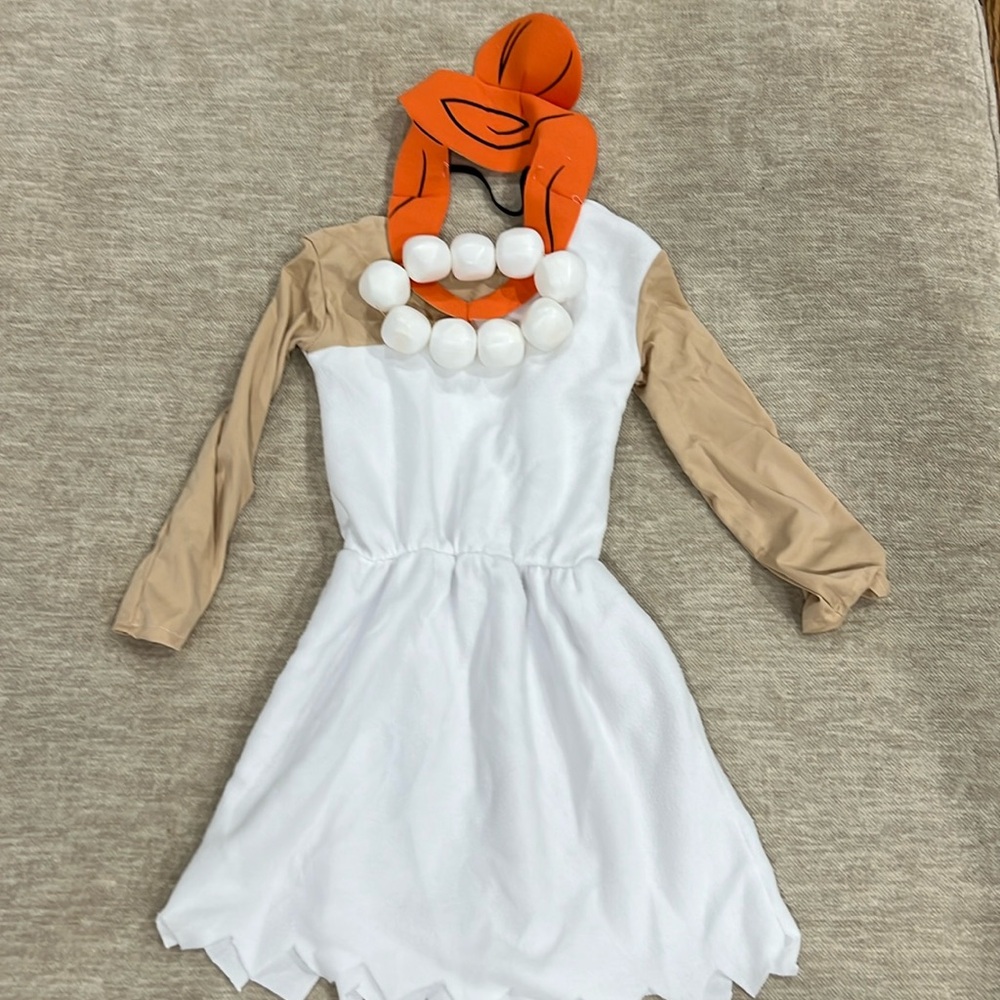 Kids Wilma Flintstone size large costume